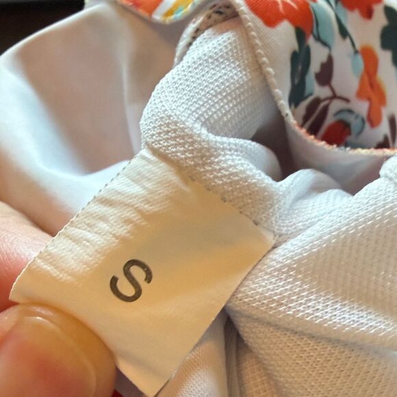 Floral Smocked and High waisted Bikini Set Maternity friendly size small - Picture 11 of 12